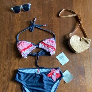 *NEW* Girls GUESS Swimsuit- 2 Piece Size 14 👙